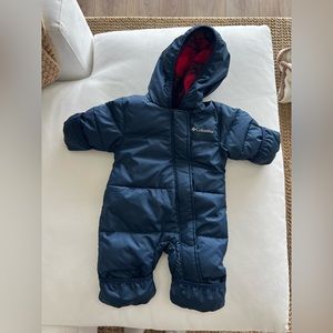 Columbia baby snowsuit 0-3m